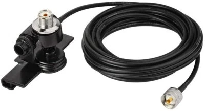 Fix Bracket Mounting Lip Mount&PL259 to SO239 RG58 Cable for Car Truck Ham Radio - Image 1 of 4