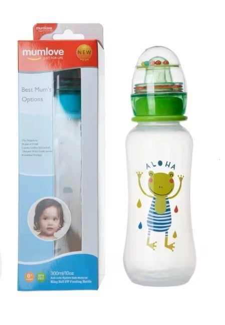  Biberón de 300 ml Pp Arc Ring-bell, anticólico Foto 1 de 3