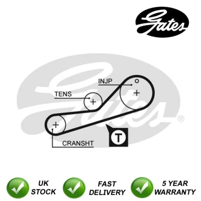 Cinturón de sincronización Gates se adapta al Ford Escort Mondeo Fiesta Courier #5309 Foto 1 de 4