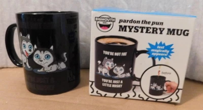 Big Mouth -"You're Not Fat" - You're Just a Little Husky" - Mystery Mug -NIP - Image 1 of 4