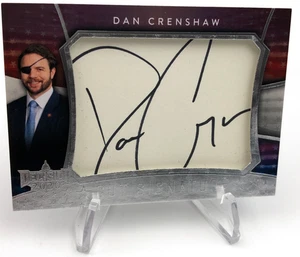 2020 Decision Vault DAN CRENSHAW AUTO Cut Signature Card Signed TEXAS HOUSE REP - Picture 1 of 7