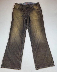 Vintage A Tiziano Bronze Distressed Cord Jeans 40 (40/34) Baggy Herren Y2K Hip Hop - Bild 1 von 14