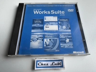 Microsoft Works Suite 2005 (Word, Encarta, Photo, Money) - Version DVD - PC - FR - Image 1 of 3