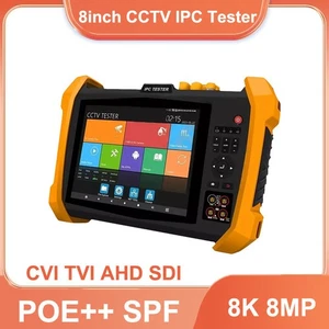 8K CCTV Tester for IP Camera Support 8MP CVI TVI AHD SDI 8K IP Camera Tester H20 - Picture 1 of 9