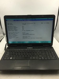 EMACHINES E525 - BOOTS TO BIOS - INTEL CELERON - 1GB RAM - 15" - READ DESC - BB - Picture 1 of 7