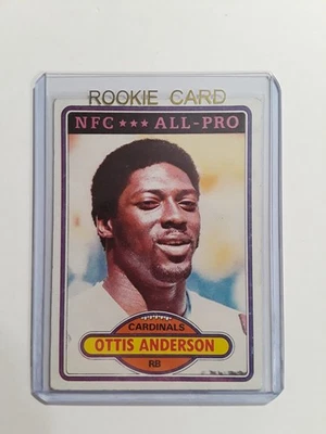1980 Topps Ottis Anderson Rookie #170 football card Saint Louis Cardinals - Image 1 of 3