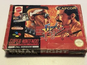 Final Fight Super Nintendo SNES Game Complete PAL - Picture 1 of 7