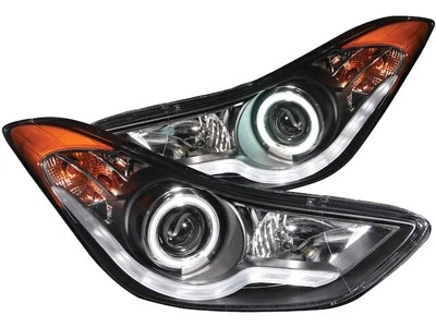 Juego de faros para Hyundai Elantra GT 2013 conjunto de faros Anzo 65582XTSZ Foto 1 de 4