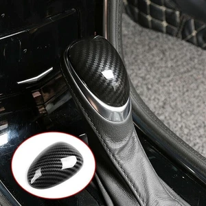 Cubierta de perilla de cambio de marchas para consola ABS de fibra de carbono para Cadillac SRX 2010-2016 - Imagen 1 de 4