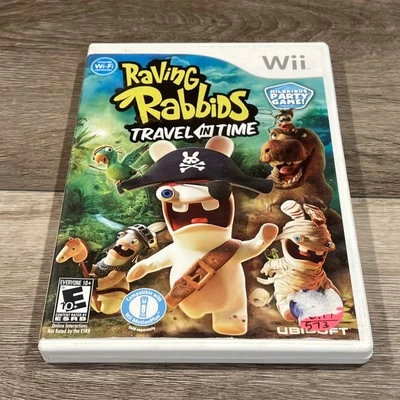 Raving Rabbids: Travel in Time - Nintendo Wii - CIB - Image 1 of 3