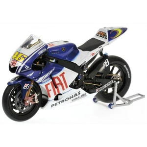 Minichamps 1:12 Yamaha YZR-M1 Fiat Yamaha Valentino Rossi World Champ MotoGP 09 - Picture 1 of 1