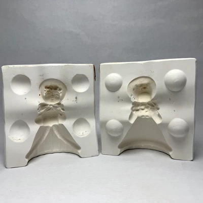 Molde Holland H 686 Niña Villancico Cerámica Slip Fundición 3 Piezas De Colección Foto 1 de 4
