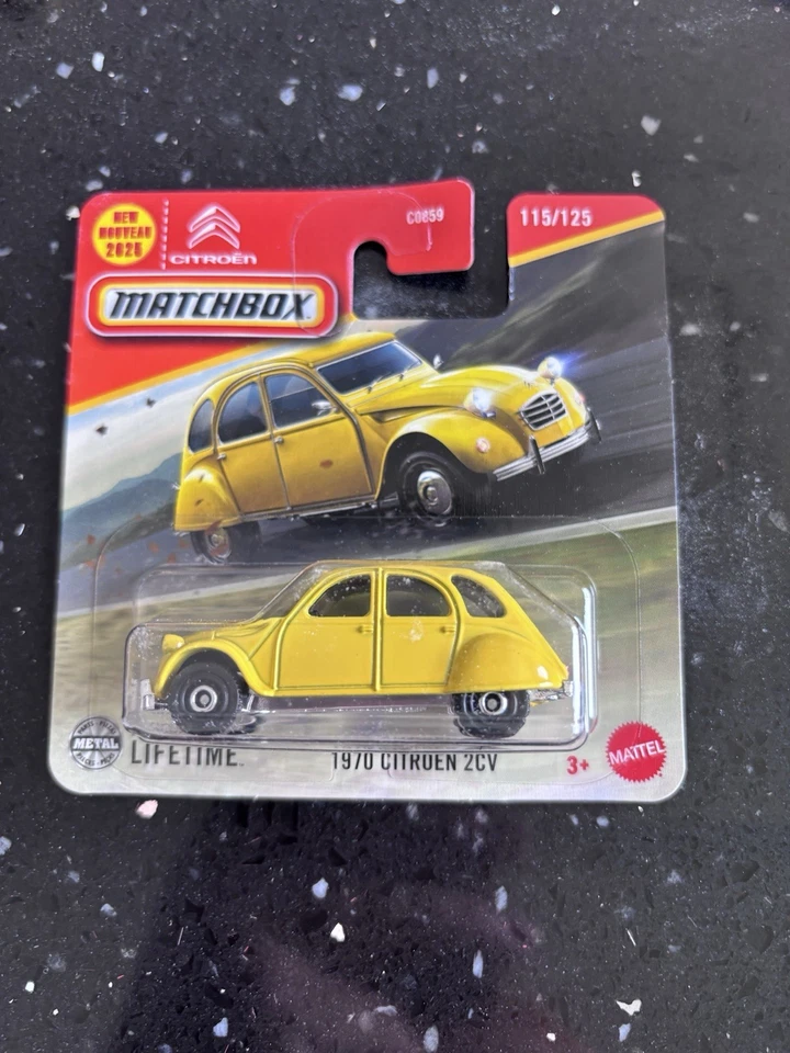Matchbox 1970 Citroen 2CV 2 CV 2025 Citroën 1:64 - Immagine 1 di 1