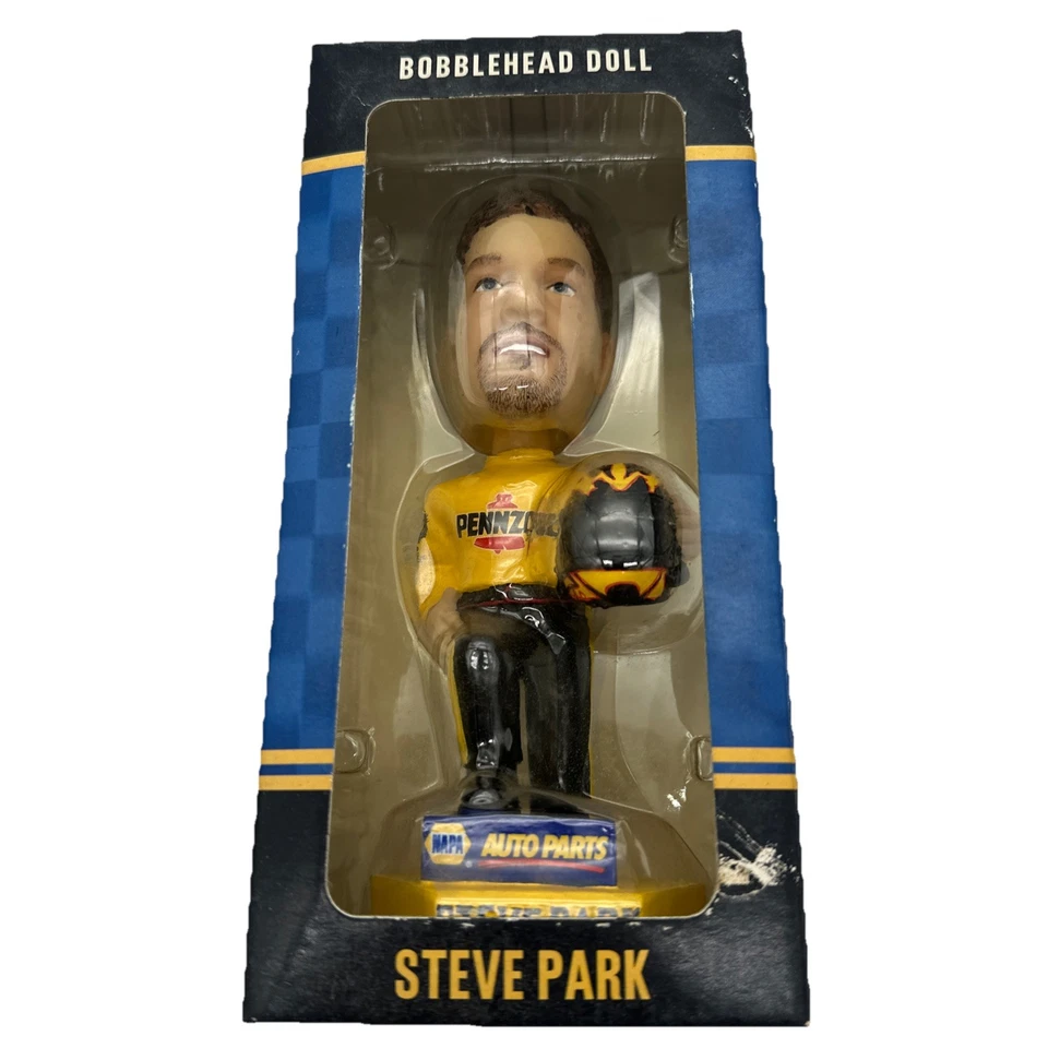 Muñeca Steve Park Bobblehead NAPA Racing Pennzoil NASCAR NOS Bobble Head  Foto 1 de 4