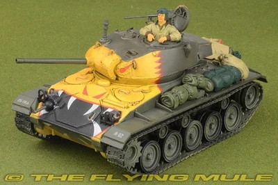 Forces of Valor 1:32 M24 Chaffee US Army 79th Tank Btn w/1 Figure - Image 1 of 4