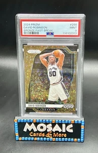 2024-25 Panini Prizm David Robinson Fast Break Bronze SSP /20 Spurs HOF #288 - Picture 1 of 2