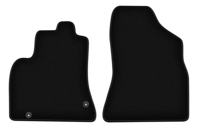 Tapis de sol avant en velours noir pour Peugeot Partner II 2008-2018  - Photo 1/4