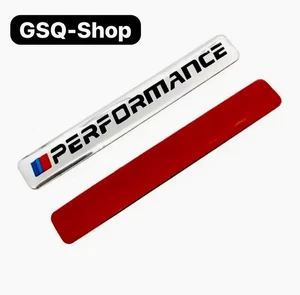 BMW M Performance Logo Emblem ALU Interieur Car Sticker Aufkleber Silber - Bild 1 von 5