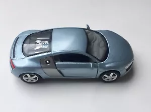 Coche de juguete diecast diecast escala 1:36 KT5315D azul-gris AUDI R8 Kinsmart - Imagen 1 de 8