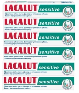 6 x 75 мl Lacalut Sensitive Medical Toothpaste Made Germany Value Pack - Picture 1 of 1