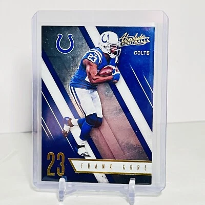 2016 Panini Absolute Frank Gore Indianapolis Colts #9 - Image 1 of 2