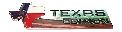 XL EDICIÓN TEXAS emblema insignia para Ford 150 250 350 puerta trasera universal adhesiva  Foto 1 de 4