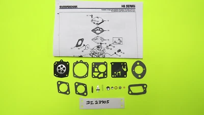 Kit de carburador Husqvarna Motosierra 210 285 298 1100CD 2100 2100CD Tillotson HS136 Foto 1 de 2