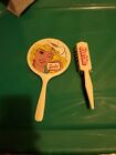 Barbie Collectible Brush & Mirror:Free Shipping