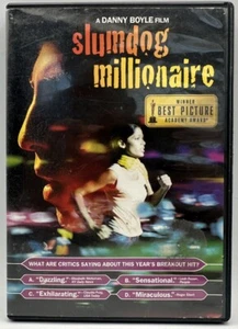Slumdog Millionaire DVD Widescreen Dev Patel Freida Pinto Madhur Mittal 2008 - Picture 1 of 3