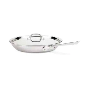 All-Clad D3 Stainless Steel 12- inch Fry-Pan with lid - Picture 1 of 5