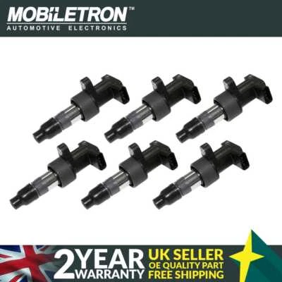 6 Pack Mobiletron CF-72 Ignition Coil For Jaguar S-Type X200 X-Type X400 XF XJ - Image 1 of 2