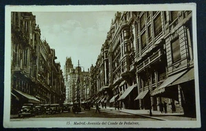 ANTIGUA POSTAL MADRID AVENIDA CONDE DE PEÑALVER POSTCARD POSTKARTE       CC03565 - Imagen 1 de 1