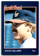 1988 Grand Slam Baseball Card Steve Dillard b South Bend White Sox #15