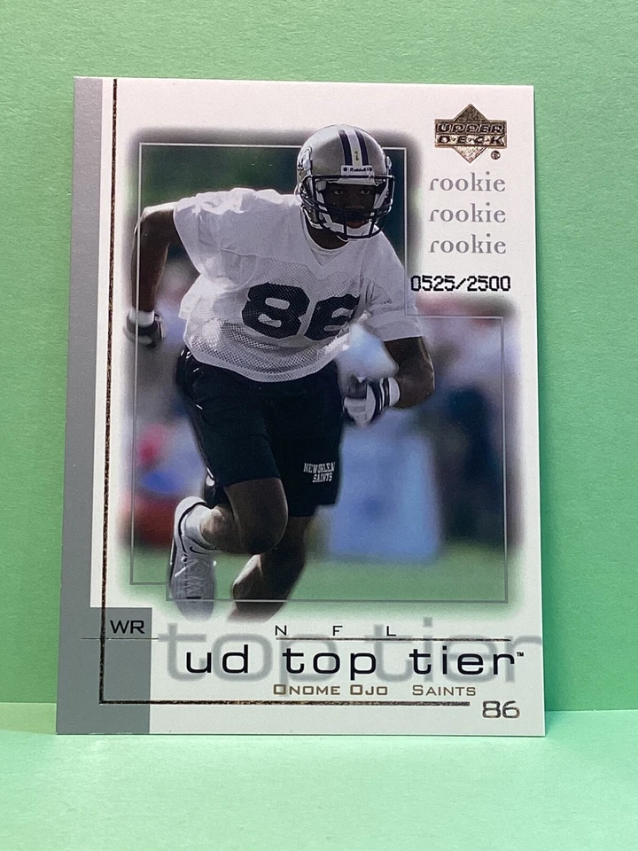 ONOME OJO 2001 upper deck top-tier SP /2500 rookie card - Image 1 of 1