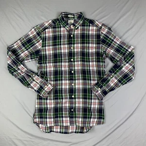 Camicia Taylor Stitch slim uomo 40 blu a quadri con bottoni manica lunga cotone - Foto 1 di 9