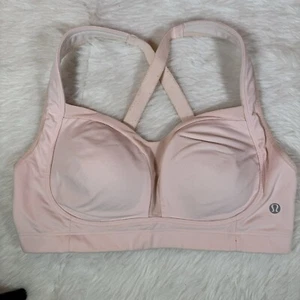 Women’s Lululemon Athletica Pink Sports Bra Size 34D - Picture 1 of 5
