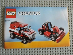 LEGO Bauanleitung / Instruction Creator 5867 1 Heft - Bild 1 von 1