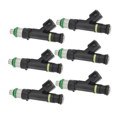 6pcs Fuel Injectors for 2006 2007-2009 Ford Fusion Lincoln Zephyr Mercury Milan - Image 1 of 4