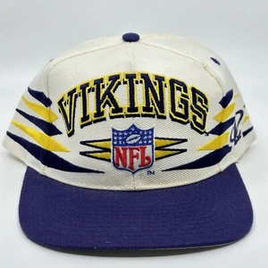 De colección Minnesota Vikings Snapback Sombrero Logo Atlético Diamante Spike Splash - Imagen 1 de 7