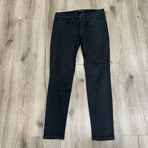 Joe's Jeans Skinny Ankle Womens Coated Jeans Size 28 TD89705968 Black - Picture 1 of 11