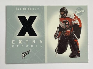 2002-03 Upper Deck Vintage Capitals Maxime Ouellet Extra Effort Patch #EE-MO - Picture 1 of 2