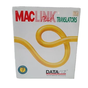 Mac Link Plus Translators PC File Exchange Floppy Disk Software + Manual Dataviz - Afbeelding 1 van 8