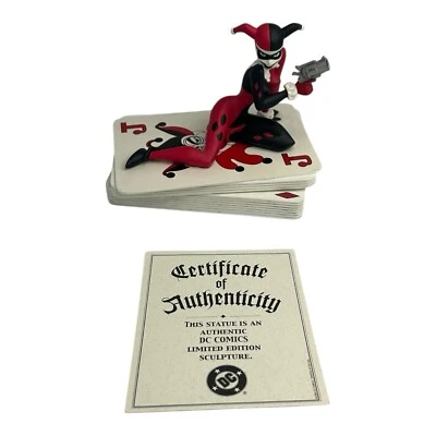 DC DIRECT Harley Quinn Edición Limitada Estatua Bruce Timm Batman Serie Animada Foto 1 de 4