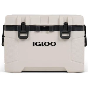 IGLOO COOL BOX TRAILMATE 50 HEAVY DUTY COOLER - CAMPING FISHING BEACH BBQ WHITE - Picture 1 of 4