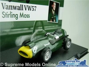 VANWALL VW57 FORMULA 1 RACING MODEL CAR STIRLING MOSS 1:43 SCALE IXO ONE 1957 K8 - Picture 1 of 6