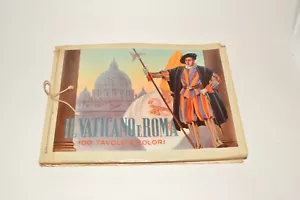 Vintage Il Vaticano e Roma Vintage Book of the Vatican - Foto 1 di 3