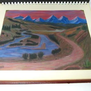 Portfolio of Amateur Drawings Student Landscapes Animal Buildings 20 + Pastels - Picture 1 of 6