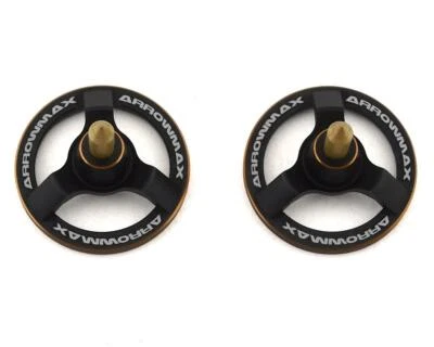 AM Arrowmax Black Golden Chassis Balancing Tool (2) [AMX-171021] - Image 1 of 2
