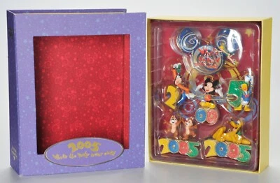 Walt Disney World 2005 Storybook Ornaments Set of 6 Where The Party Never Ends - Image 1 of 4