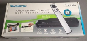 NEW Pandigital Tangerine Handheld 8.5 x 14" Wi-Fi Wand Scanner, Hand Scanner - Picture 1 of 9